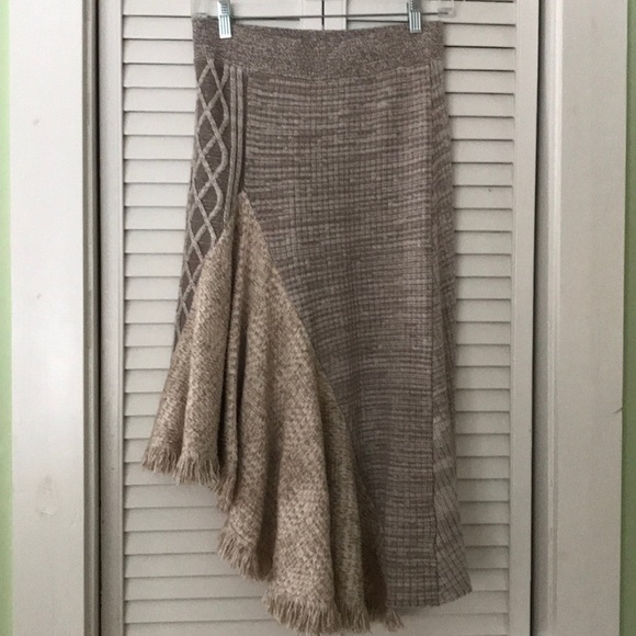 Anthropologie Dresses & Skirts - Sleeping On Snow Anthropologie Sweater Skirt S